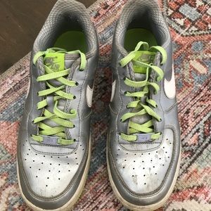 Metallic Air Force 1s